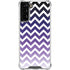 Chevron Purple Ombre Galaxy S21 FE Clear Case